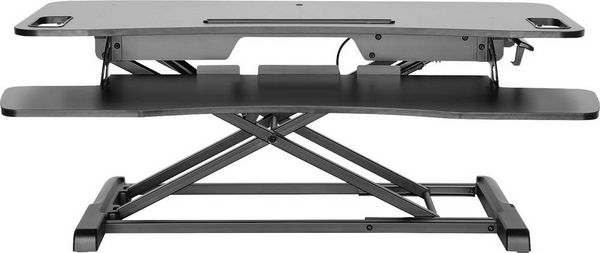 Produktbild: Digitus DA-90380-1 Sitz-Steh-Schreibtischaufsatz H&ouml;hen-Bereich: 100 bis 500mm Schwarz