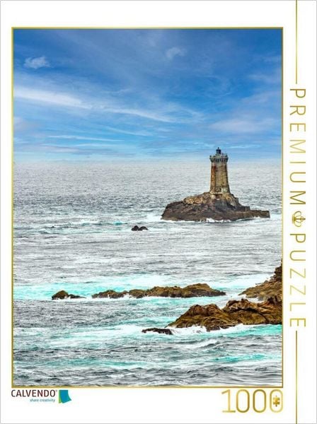 Produktbild: CALVENDO Puzzle Phare du Petit Minou | 1000 Teile Lege-Gr&ouml;&szlig;e 64x48cm Foto-Puzzle f&uuml;r gl&uuml;ckliche Stunden