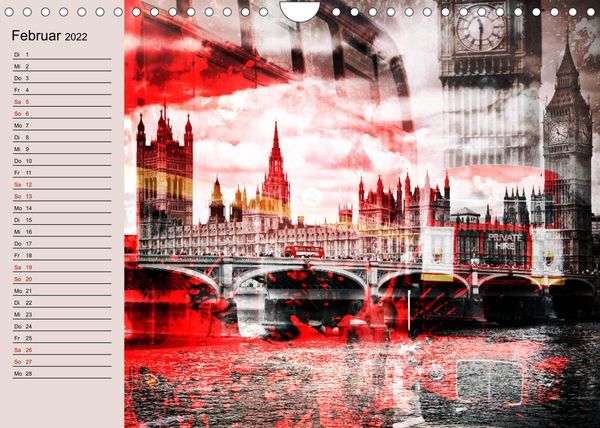 Produktbild: STADTSZENEN Modern und dekorativ (Wandkalender 2022 DIN A4 quer)