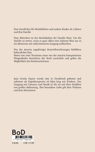 Produktbild: Piep-M&auml;tzchen
