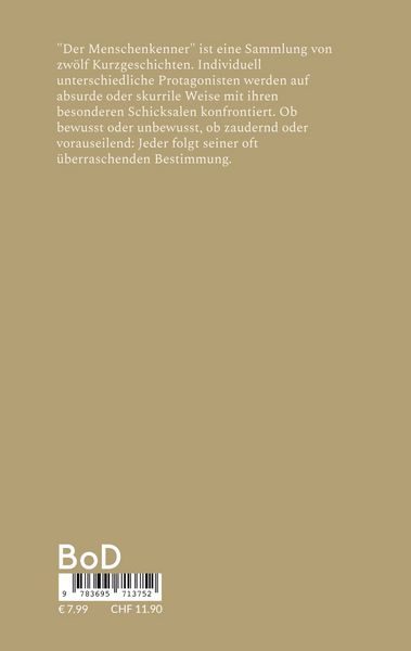 Produktbild: Der Menschenkenner