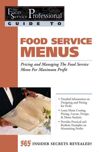 Produktbild: Food Service Menus
