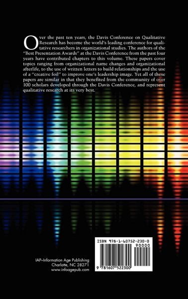 Produktbild: Qualitative Organizational Research, Best Papers from the Davis Conference on Qualitative Research, Volume 2 (Hc)
