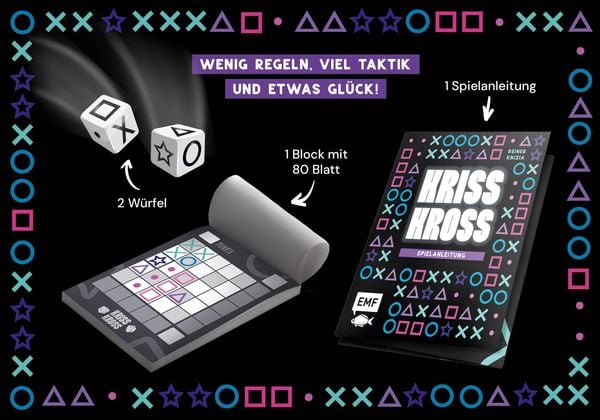 Produktbild: W&uuml;rfelspiel: Kriss Kross &ndash; Wer erreicht die h&ouml;chste Punktzahl?