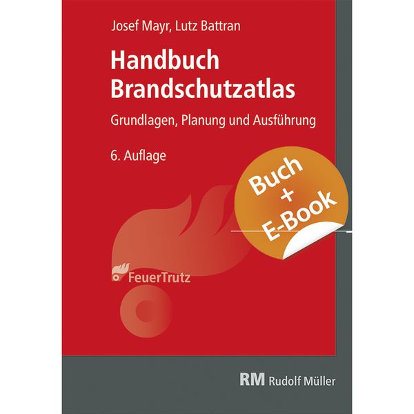 Produktbild: Handbuch Brandschutzatlas - mit E-Book