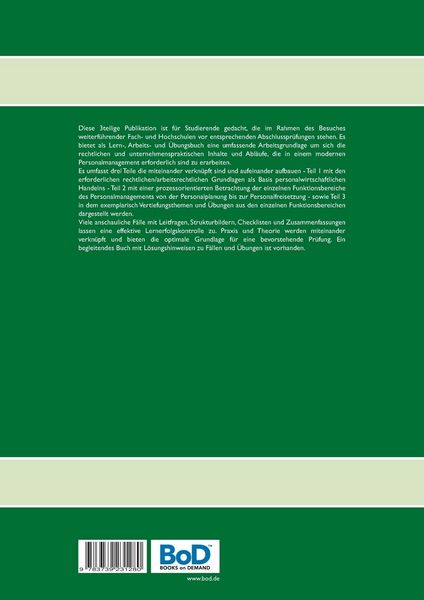 Produktbild: Personalmanagement - Teil I