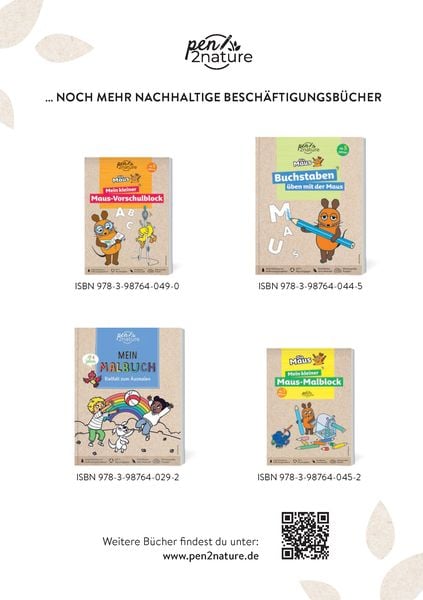 "Lustige Rätsel mit der Maus. Bunter Rätselblock für Kinder ab 4 Jahren