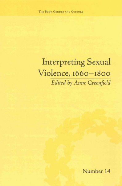 Produktbild: Interpreting Sexual Violence, 1660-1800