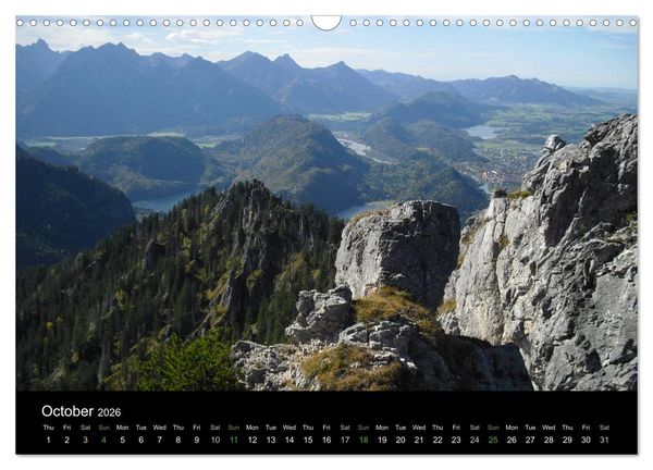 Produktbild: Beautiful Bavarian Alps (Wall Calendar 2026 DIN A3 landscape), CALVENDO 12 Month Wall Calendar