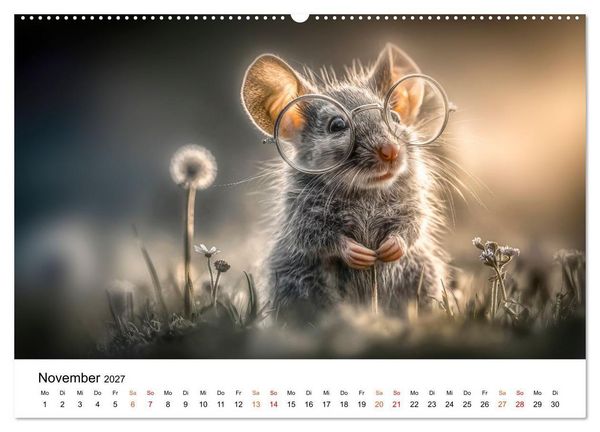 Produktbild: Brillen Bande (hochwertiger Premium Wandkalender 2027 DIN A2 quer), Kunstdruck in Hochglanz