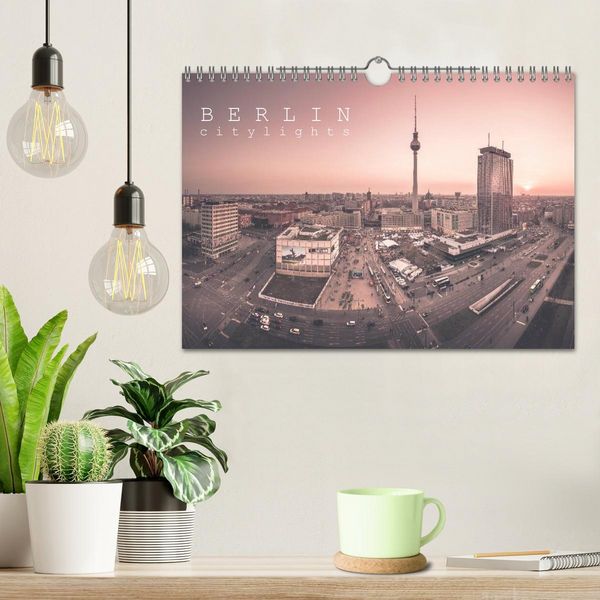 Produktbild: Berlin Citylights (Wandkalender 2026 DIN A4 quer), CALVENDO Monatskalender