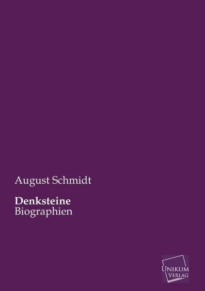 Produktbild: Schmidt, A: Denksteine