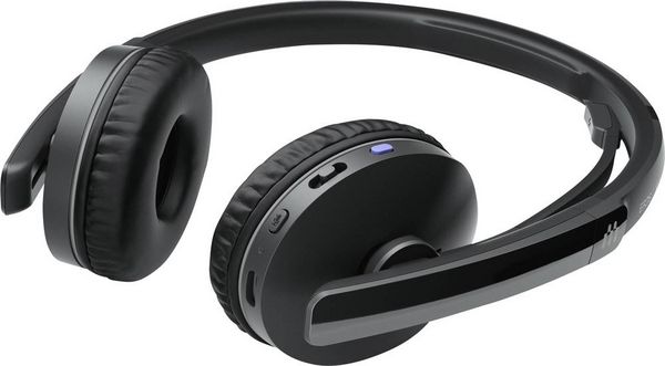 Produktbild: EPOS On Ear Headset Bluetooth&reg; Stereo Schwarz Noise Cancelling Lautst&auml;rkeregelung, Mikrofon-Stummschaltung Telefon