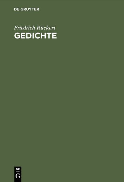 Produktbild: Gedichte