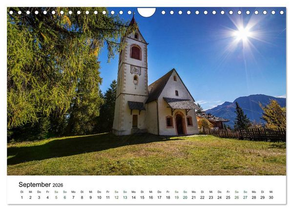 Produktbild: Ultental - Ein Jahr in Bildern (Wandkalender 2026 DIN A4 quer), CALVENDO Monatskalender