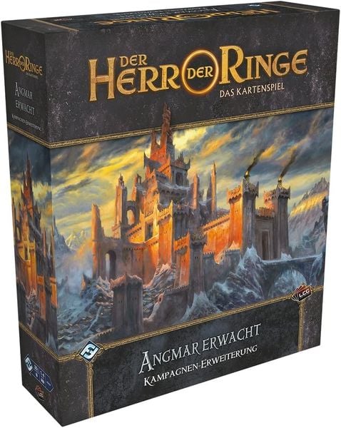 Produktbild: Herr der Ringe Das Kartenspiel - Angmar erwacht (Kampagnen-Erweiterung) DE