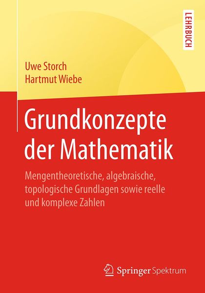 Produktbild: Grundkonzepte der Mathematik