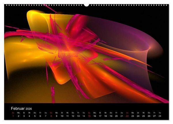 Produktbild: Wunderbare Welt der Farben 2026 (Wandkalender 2026 DIN A2 quer), CALVENDO Monatskalender