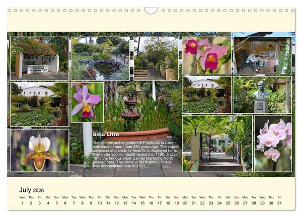 Produktbild: Enchanting Tenerife (Wall Calendar 2026 DIN A3 landscape), CALVENDO 12 Month Wall Calendar