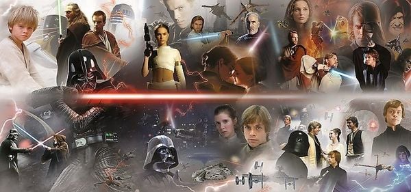 Produktbild: UFT Puzzle 9000- Star Wars - The Story of Darth Vader"(WY. INTERNET) / Star Wars Mix 70%