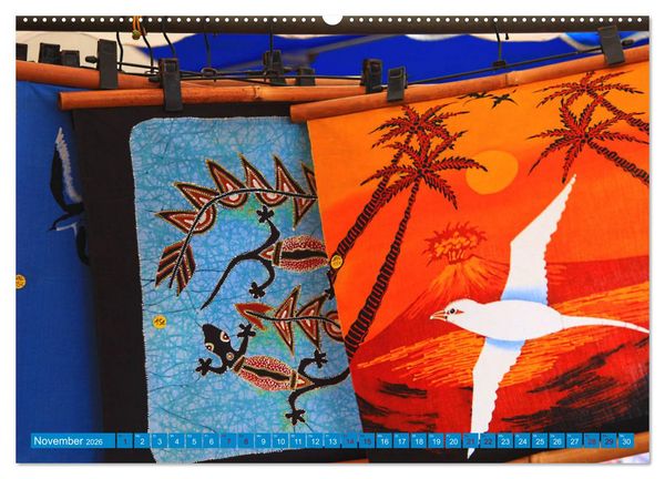 Produktbild: La R&eacute;union - Vulkane und kreolische Kultur (hochwertiger Premium Wandkalender 2026 DIN A2 quer), Kunstdruck in Hochglanz
