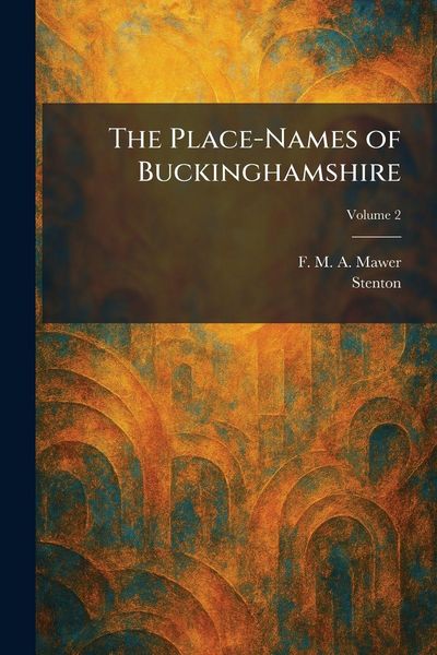 Produktbild: The Place-Names of Buckinghamshire