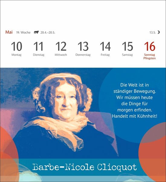 Produktbild: Starke Frauen Postkartenkalender 2027 - Kalender mit 53 Karten
