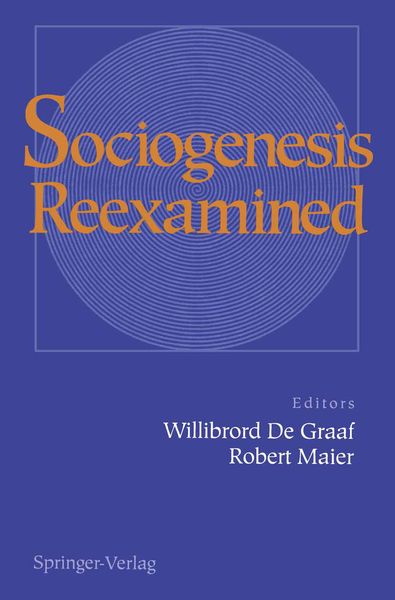 Produktbild: Sociogenesis Reexamined