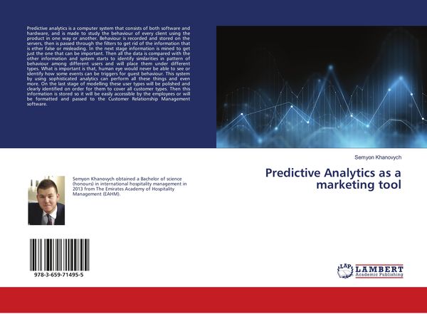 Produktbild: Predictive Analytics as a marketing tool