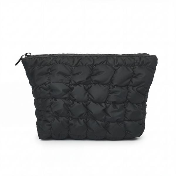 Produktbild: Kosmetiktasche mit Quilting (schwarz)