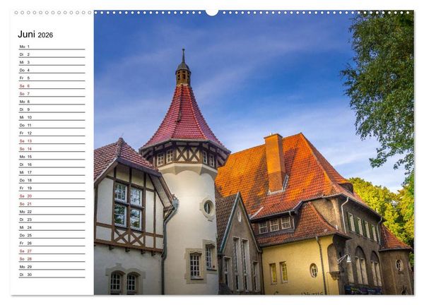 Produktbild: Krefeld Impressionen (Wandkalender 2026 DIN A2 quer), CALVENDO Monatskalender