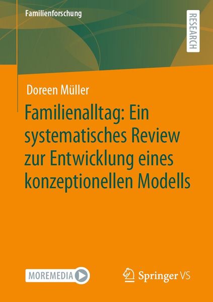 Produktbild: Familienalltag: Ein systematisches Review zur Entwicklung eines konzeptionellen Modells