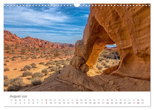 Produktbild: Naturwunder mit Indian Spirit (Wandkalender 2026 DIN A3 quer), CALVENDO Monatskalender