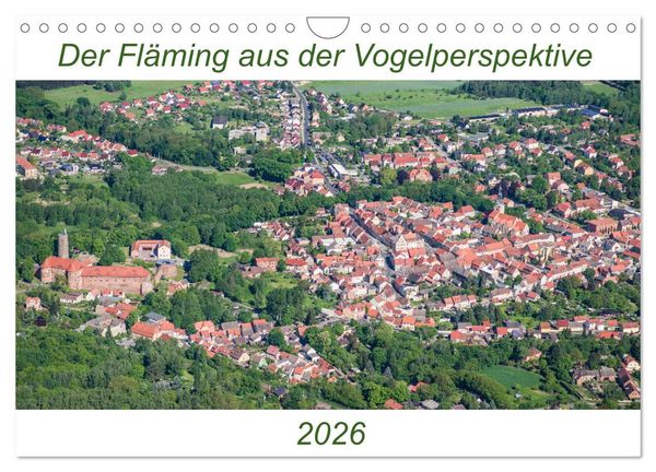 Produktbild: Der Fl&auml;ming aus der Vogelperspektive (Wandkalender 2026 DIN A4 quer), CALVENDO Monatskalender