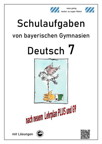 Produktbild: Deutsch 7 , Schulaufgaben von bayerischen Gymnasien (G9) mit L&ouml;sungen