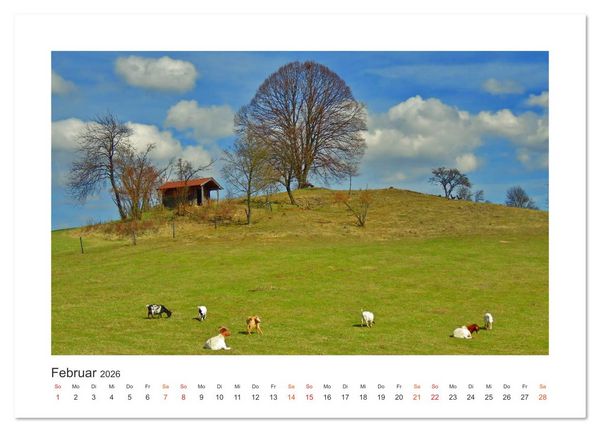 Produktbild: Nordhessen ist fotogen - Werra-Mei&szlig;ner - Edition (hochwertiger Premium Wandkalender 2026 DIN A2 quer), Kunstdruck in Hochglanz