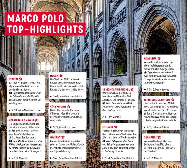 MARCO POLO Reiseführer Normandie