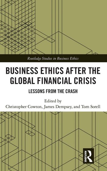 Produktbild: Business Ethics After the Global Financial Crisis