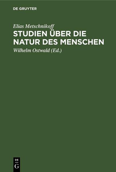 Produktbild: Studien &uuml;ber die Natur des Menschen
