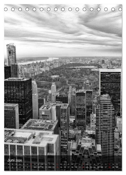 Produktbild: New York - The Big Apple (Tischkalender 2026 DIN A5 hoch), CALVENDO Monatskalender
