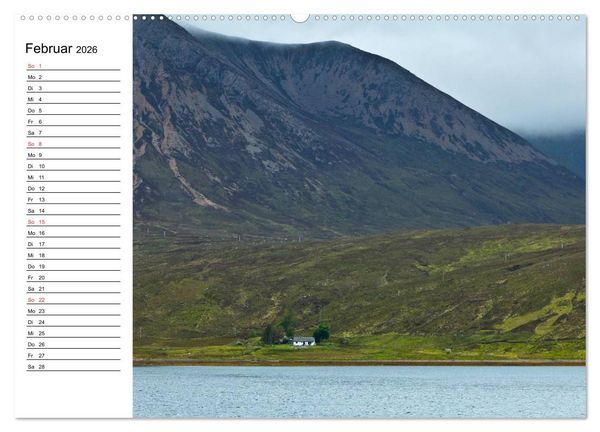 Produktbild: Schottland - grandiose Landschaften im Westen (Wandkalender 2026 DIN A2 quer), CALVENDO Monatskalender
