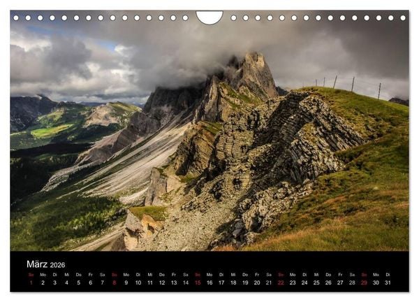 Produktbild: Bergpixel "H&ouml;henrausch und Leidenschaft" (Wandkalender 2026 DIN A4 quer), CALVENDO Monatskalender