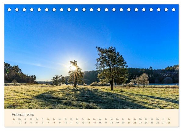 Produktbild: Lautrer Landschaften 2026 (Tischkalender 2026 DIN A5 quer), CALVENDO Monatskalender