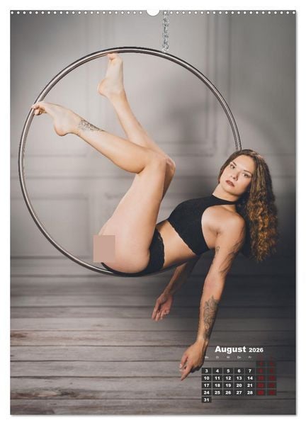 Produktbild: Aerial Hoop Magic (Wandkalender 2026 DIN A2 hoch), CALVENDO Monatskalender