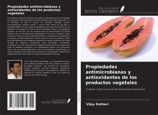 Produktbild: Propiedades antimicrobianas y antioxidantes de los productos vegetales