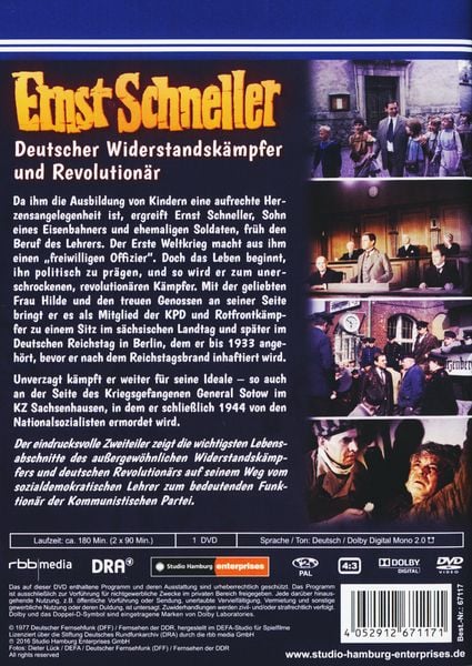 Produktbild: Ernst Schneller - DDR TV-Archiv