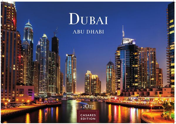 Produktbild: Dubai/Abu Dhabi Kalender 2027 &ndash; Wandkalender | Fotokalender Orient 35x50cm Gro&szlig;format . mit atemberaubenden Bildern &ndash; Perfekt f&uuml;r Dubai Fans & Reiseliebhaber