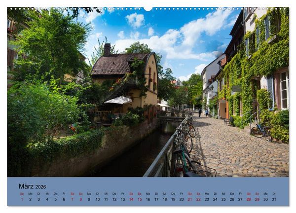 Produktbild: Wundervolles Freiburg (Wandkalender 2026 DIN A2 quer), CALVENDO Monatskalender