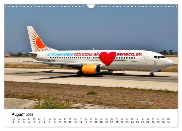 Produktbild: Ein Jahr in der Welt der Luftfahrt (Wandkalender 2026 DIN A3 quer), CALVENDO Monatskalender