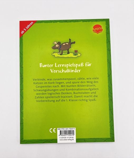 Produktbild: Mein bunter Lern- und Übungsblock Vorschule. Logisch denken und verbinden